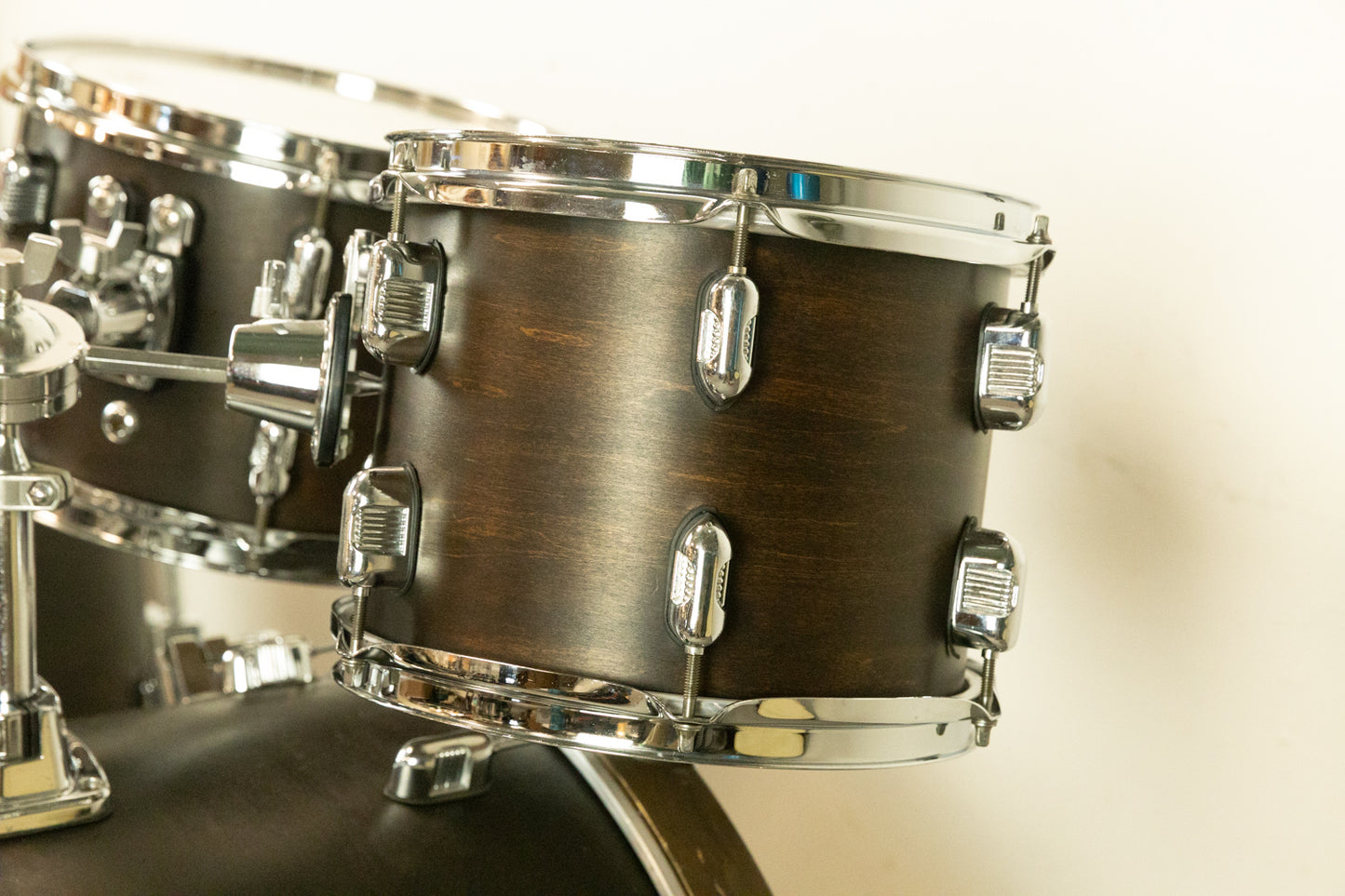 2000s Keller Black Walnut Drum Set