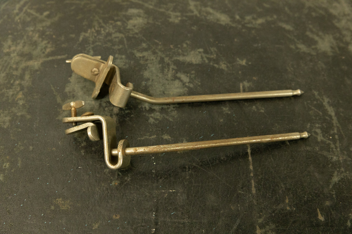 Vintage Hoop-Mounted Bass Drum Spurs