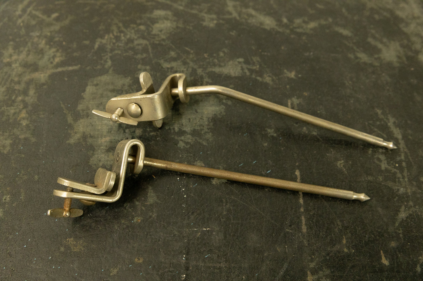 Vintage Hoop-Mounted Bass Drum Spurs