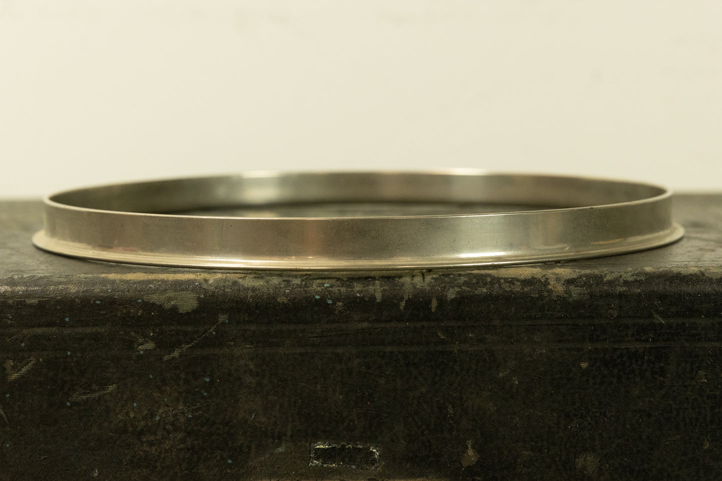 Vintage Slingerland 12" Single Flange Radio King Engraved Hoop