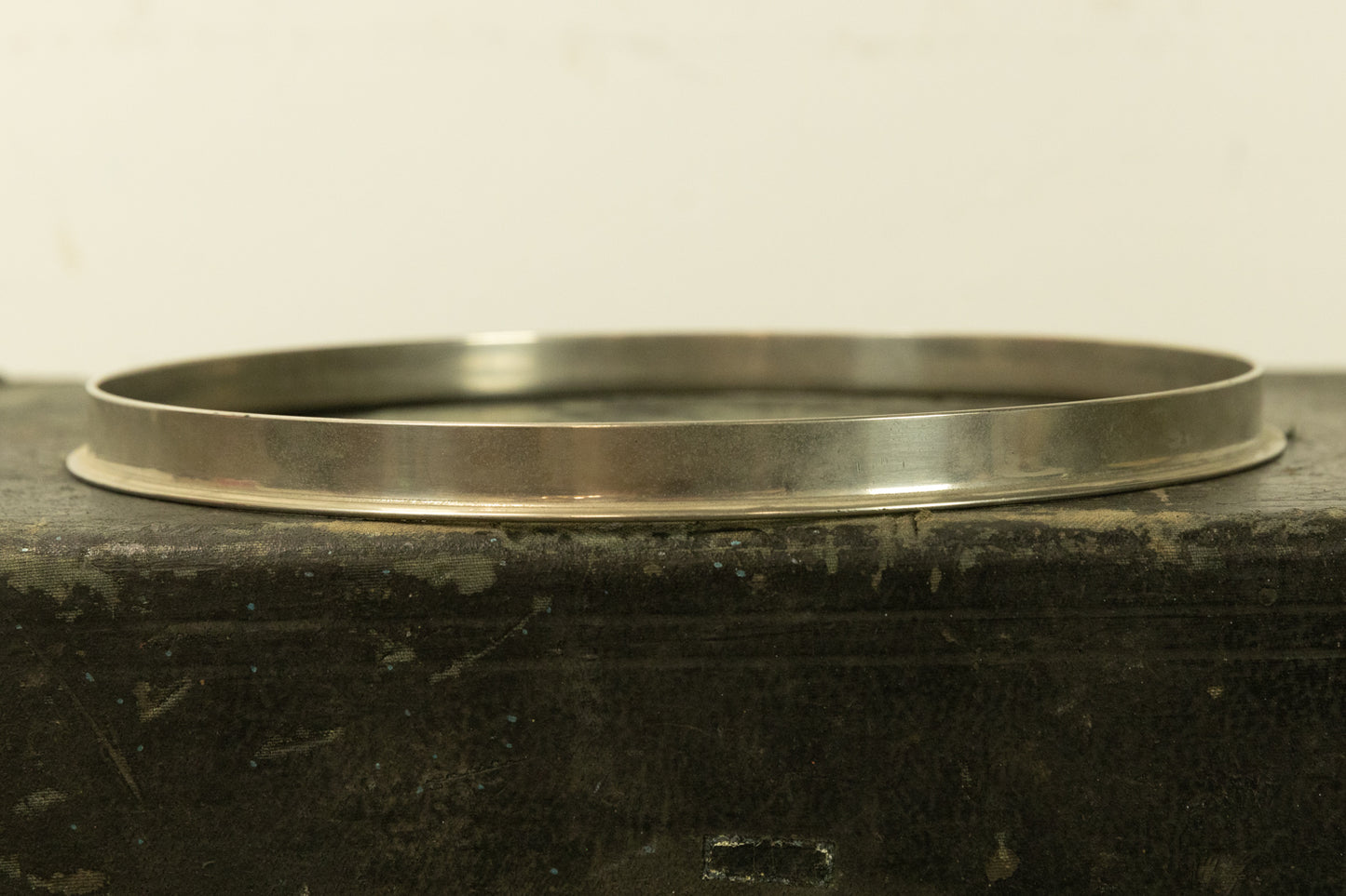 Vintage Slingerland 12" Single Flange Radio King Engraved Hoop