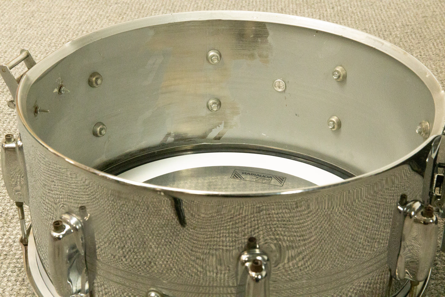 1970s Slingerland 6.5x14 Sound King Snare Drum