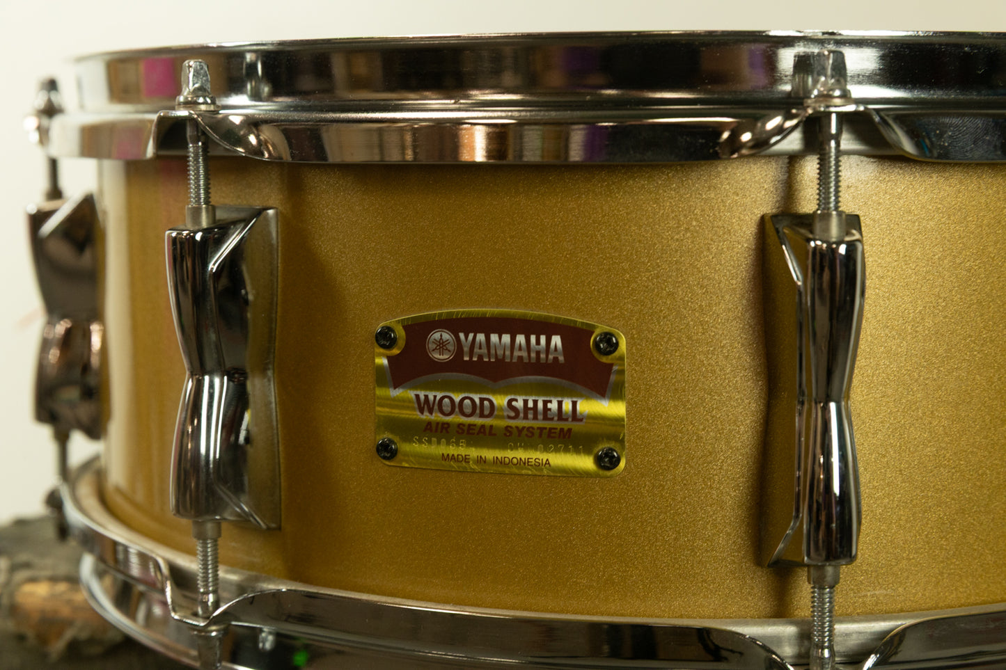 Yamaha 5x14 Stage Custom "Gold Top" Lacquer Snare Drum