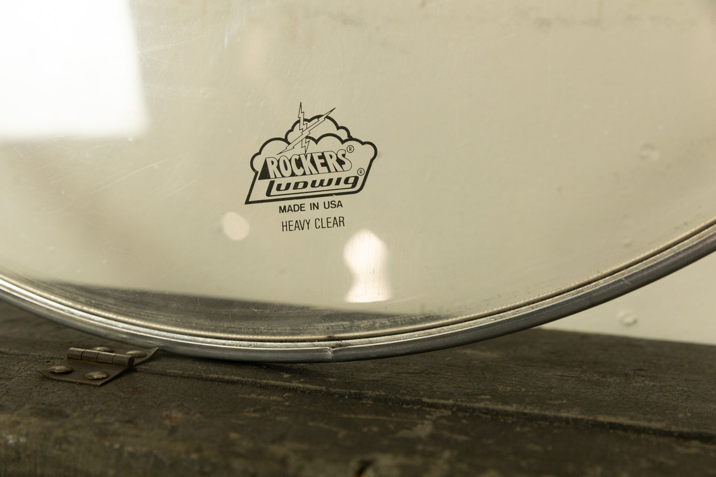 Ludwig 24" Clear Rocker Heavy Clear Bass Drum Head