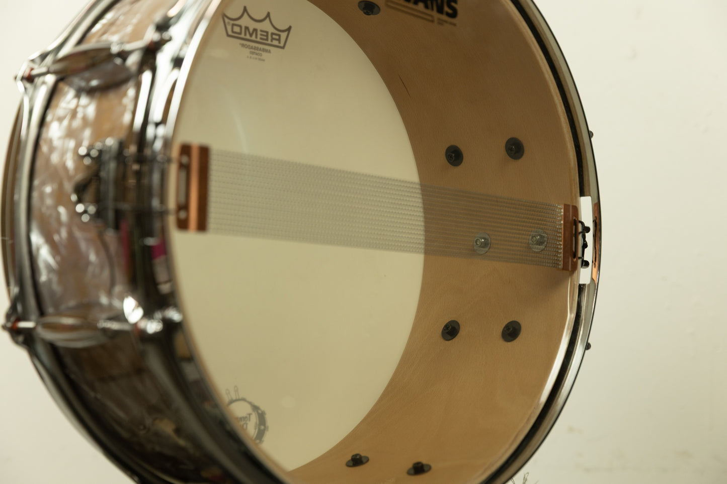 Standard Drum Co. 5.5x14 Gold Dust Pearl Snare Drum