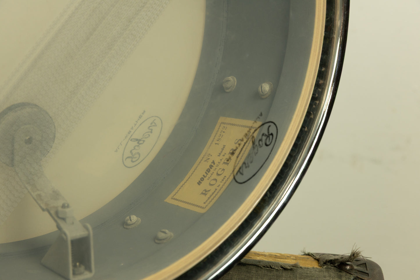 1960s Rogers 5x14 Mardi Gras Holiday Snare Drum