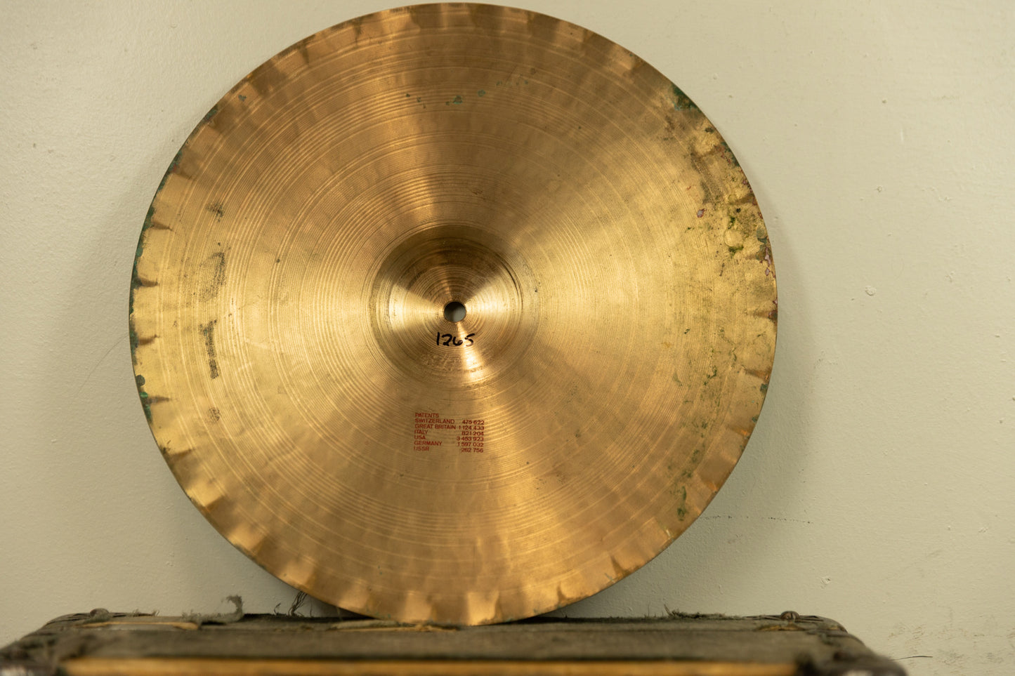 Paiste 15" 2002 Sound Edge Hi Hat Cymbal 1256g