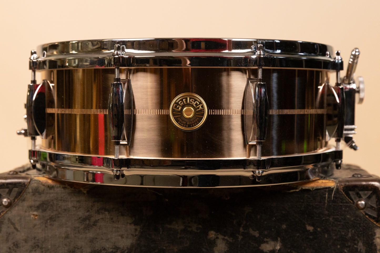 Gretsch 5x14 USA Custom Bronze Snare Drum