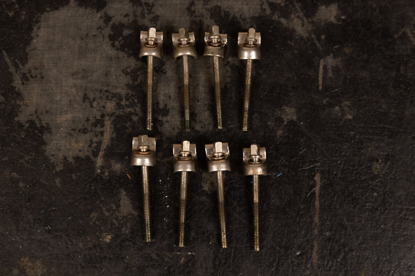 Vintage Slingerland Student Radio King Tension Rods and Clips Lot #E10