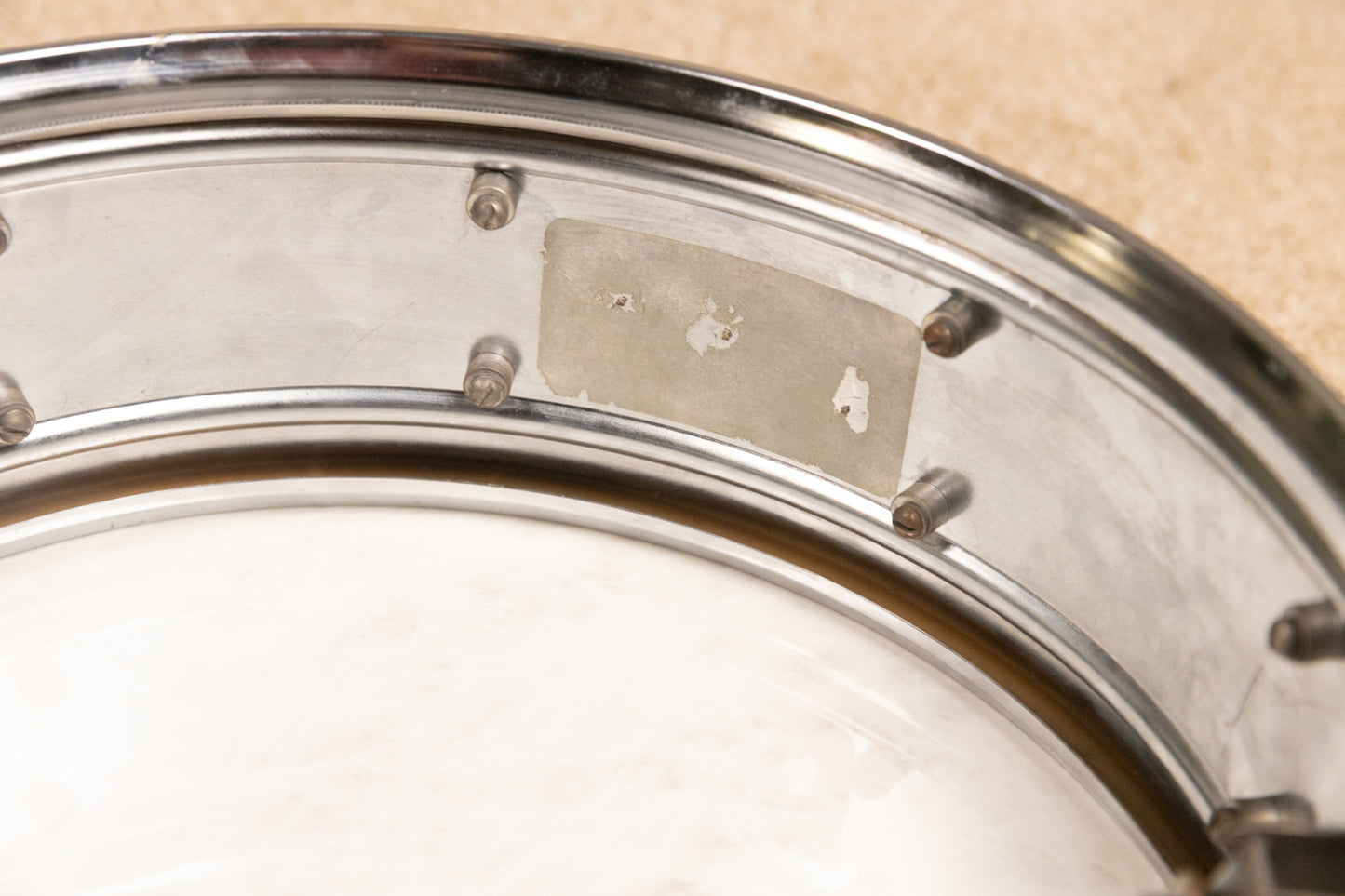 1960s Rogers "7-Line" 5x14 Dynasonic Snare Drum #10340