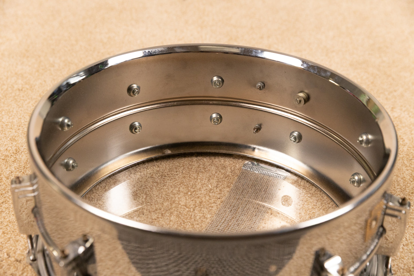 1990s Ludwig 6.5x14 LM402 Supraphonic Snare Drum
