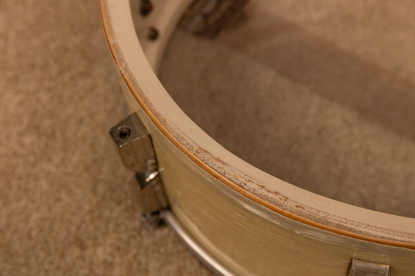 1940s Leedy 5.5x14 Avalon Pearl Broadway Snare Drum