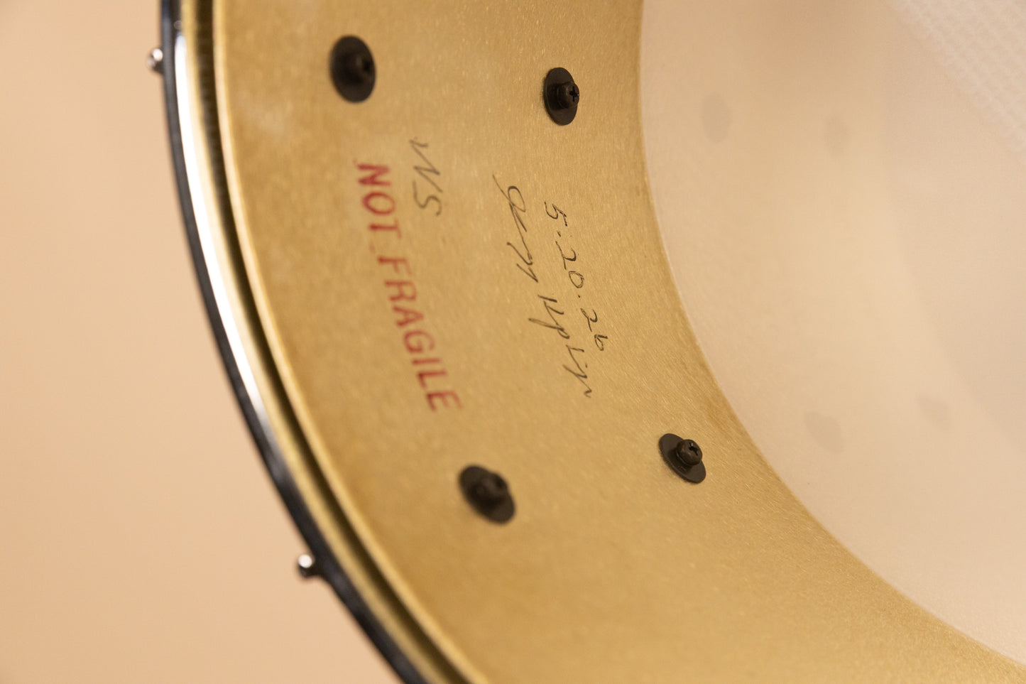 2026 Keplinger 7x14 Brass Snare Drum