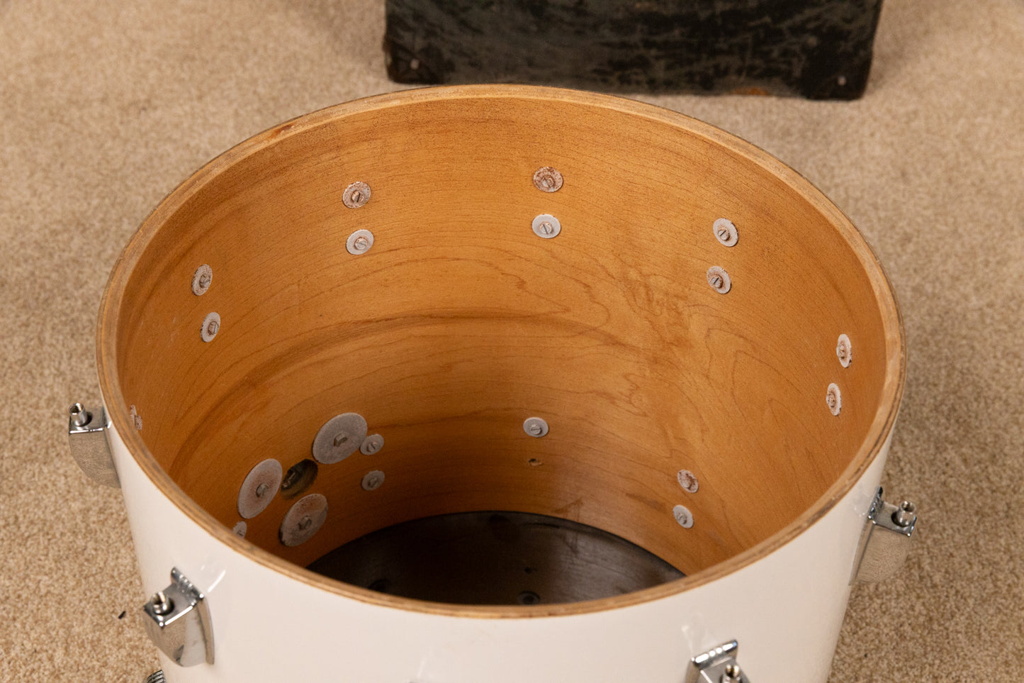 1980s Ludwig 13x14 White Cortex Tom