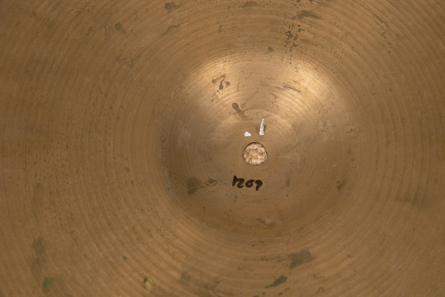 Vintage Italian 14" Hi Hat Cymbals 772g 1209g