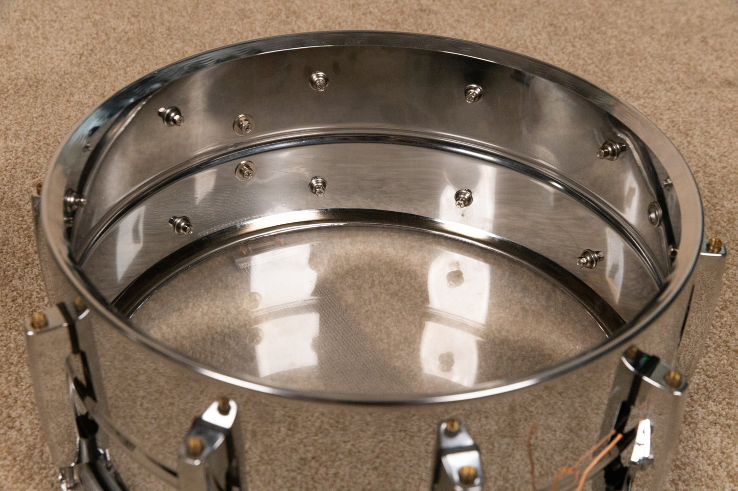 2010s Pearl 6.5x14 Steel Sensitone Snare Drum
