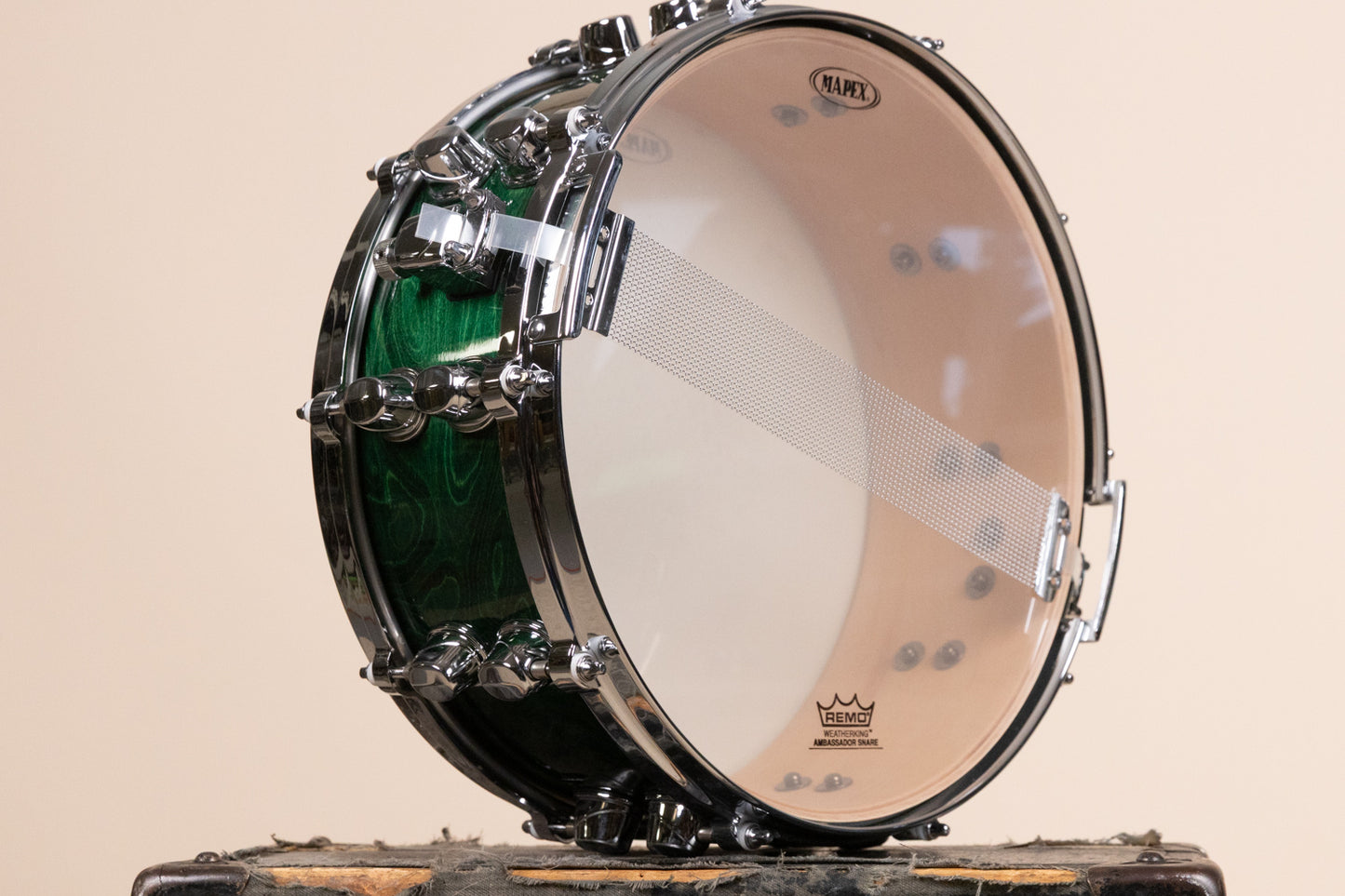 Mapex Orion 5.5x14 Emerald Green Snare Drum