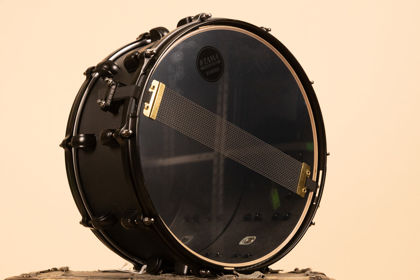 Tama Starclassic Performer 6.5x14 Blacked Out Black Snare Drum