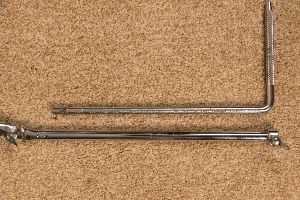 1960s Ludwig Chrome Cymbal L-Arm Mount #1372
