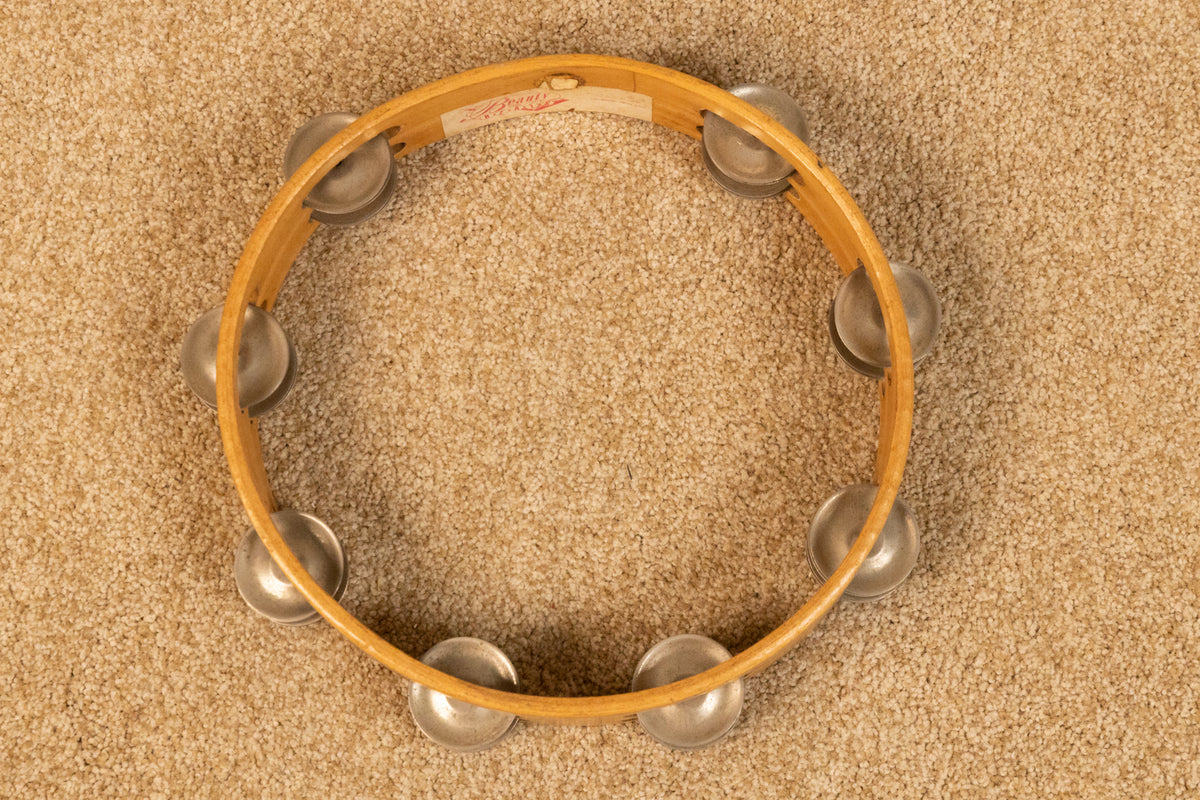 1960s Ludwig 10" Double Row Tambourine