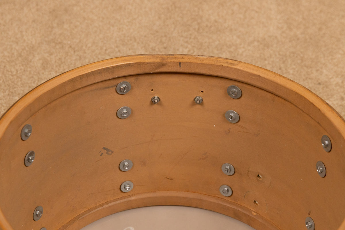 1960s Slingerland 10x15 Haskell W. Harr Tri Band Parade Drum