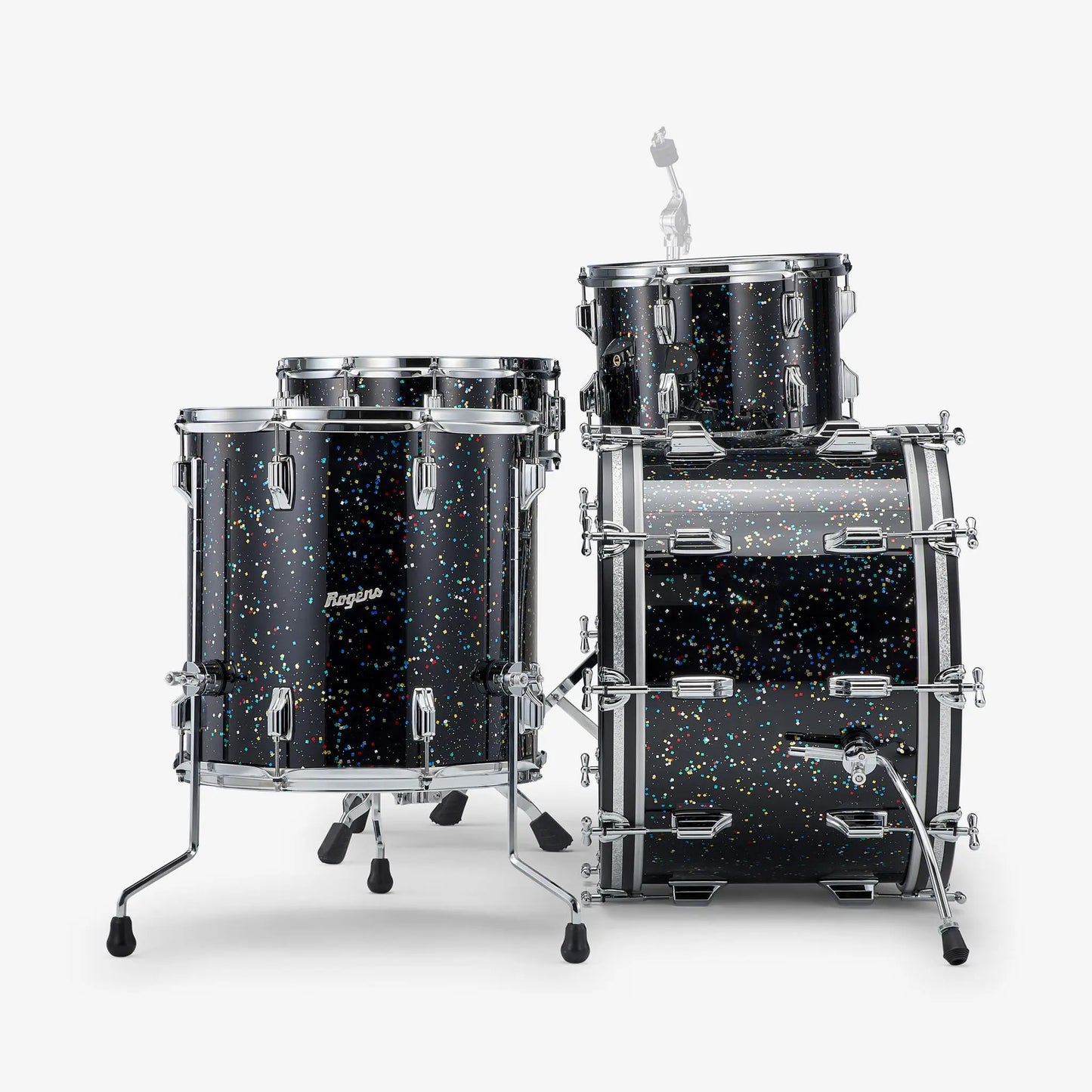Rogers Mardi Gras Lacquer Cleveland 3-Piece Shell Pack