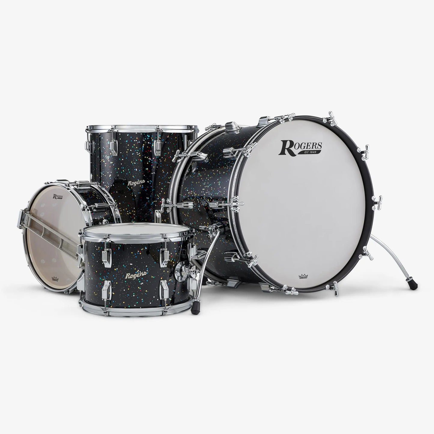 Rogers Mardi Gras Lacquer Cleveland 3-Piece Shell Pack
