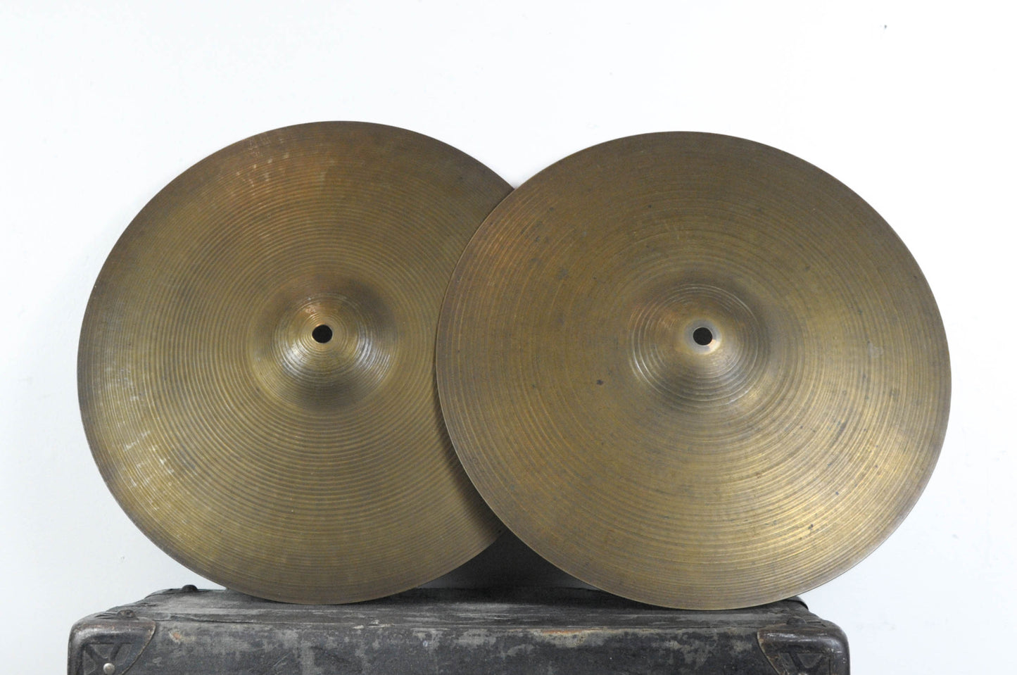 Vintage Zildjian A 14" Hi Hat Cymbals 945g 1089g