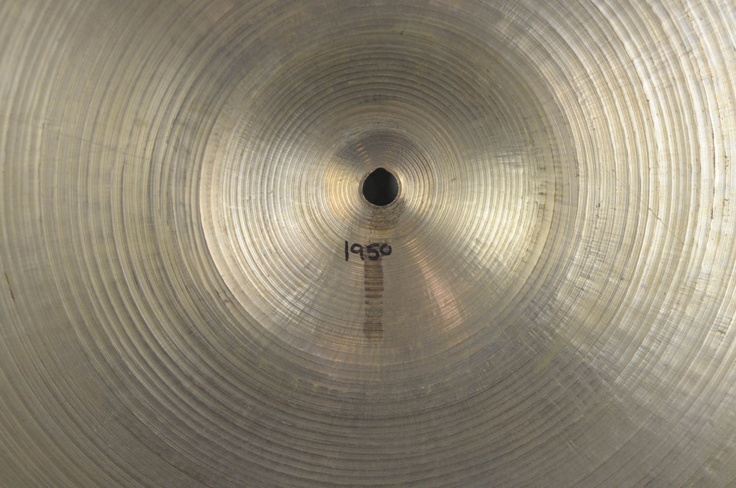 1960s Zildjian A 20" Sizzle Ride Cymbal 1950g