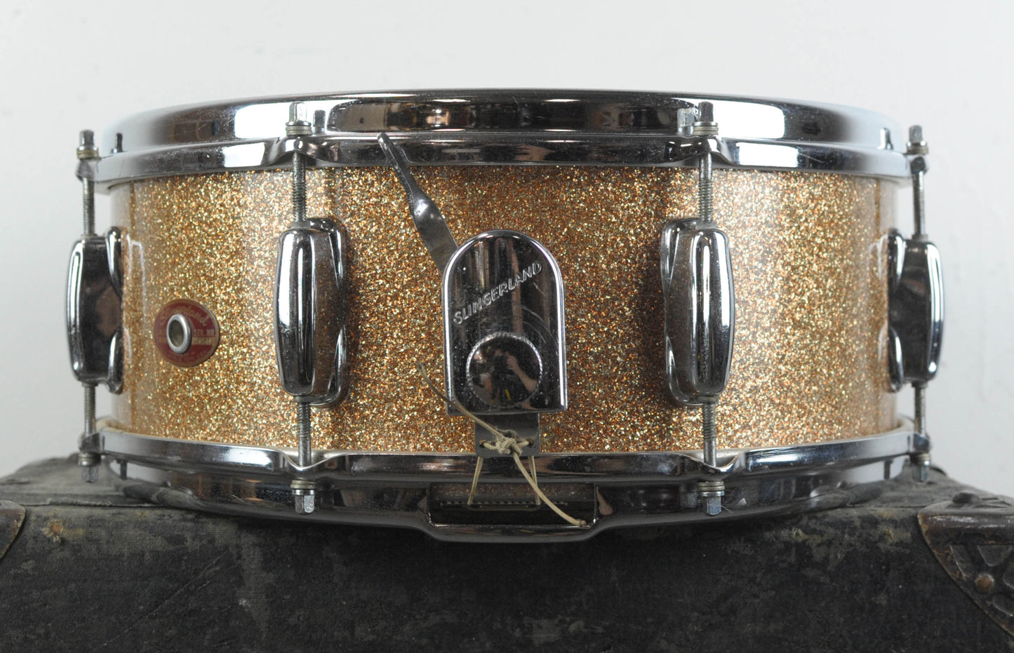 1966 Slingerland 5x14 Artist Sparkling Champagne Pearl Snare Drum