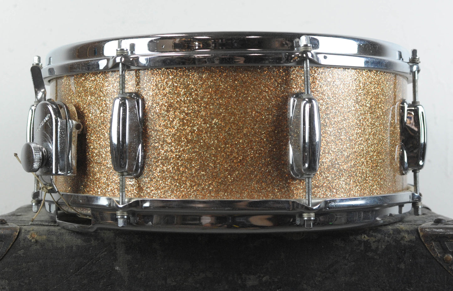 1966 Slingerland 5x14 Artist Sparkling Champagne Pearl Snare Drum