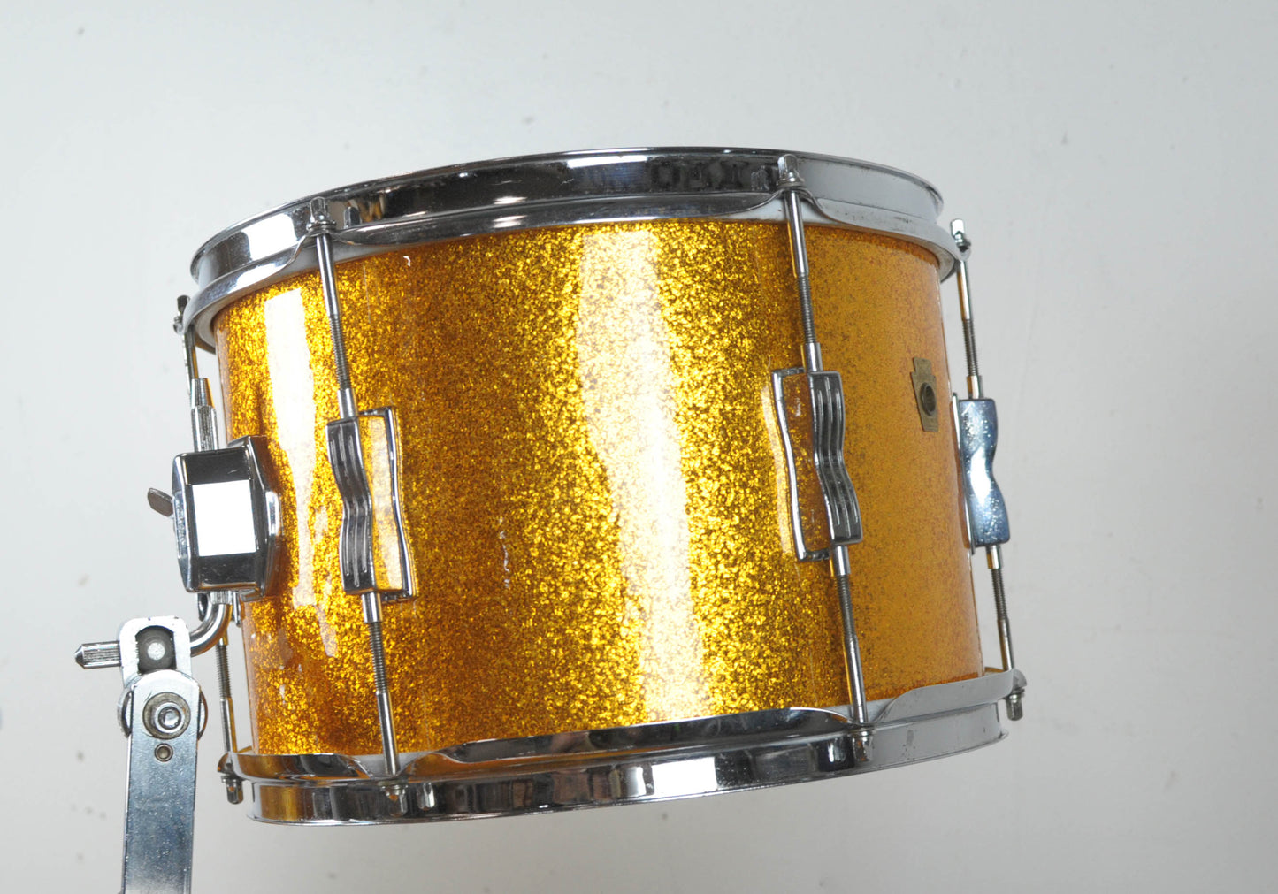 1960s Ludwig Club Date Gold Sparkle Drum Set