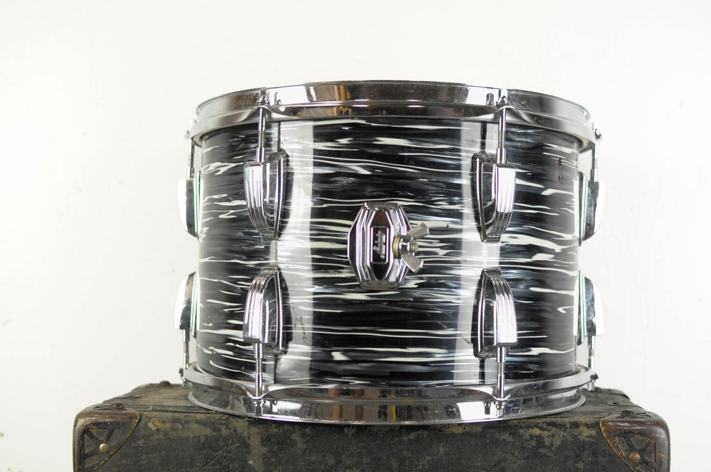 1970s Ludwig 9x13 Oyster Black Pearl Tom