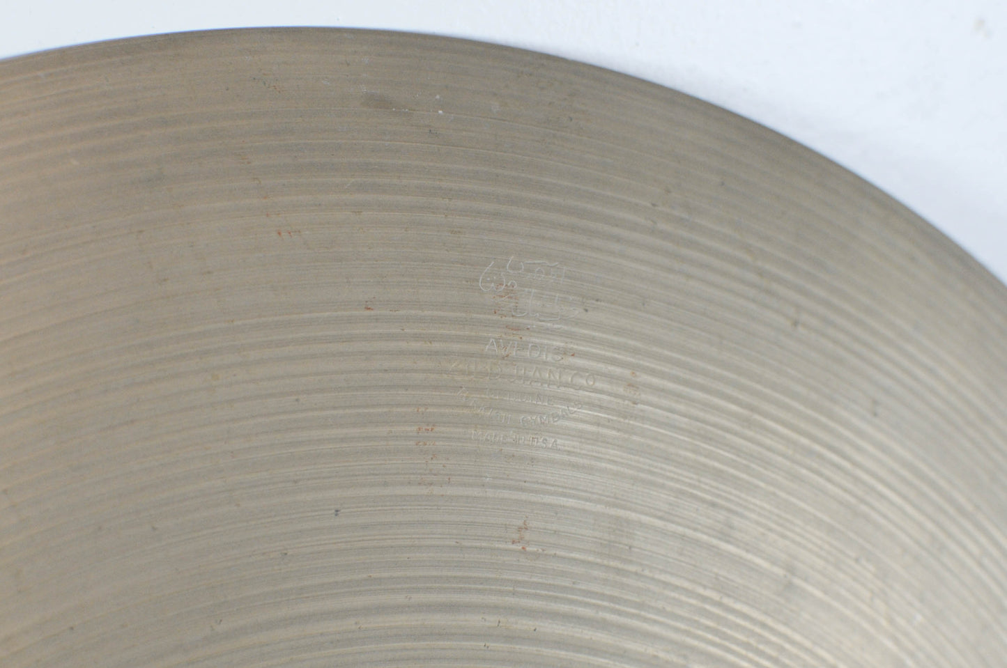 1960s Zildjian A 18" Crash Cymbal 1420g