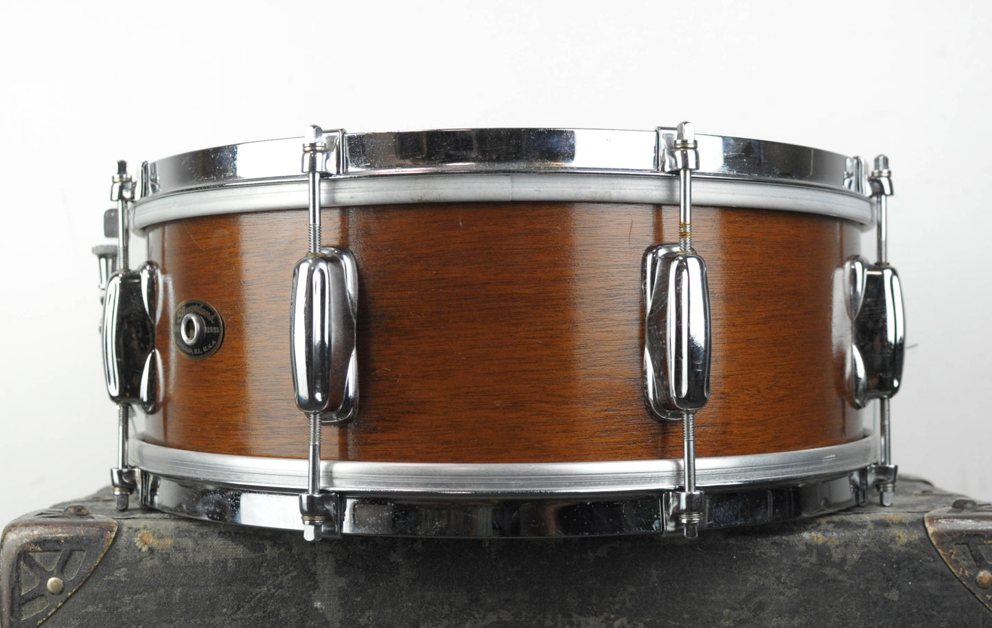 1950s Slingerland 5x14 Natural Student Radio King Snare Drum