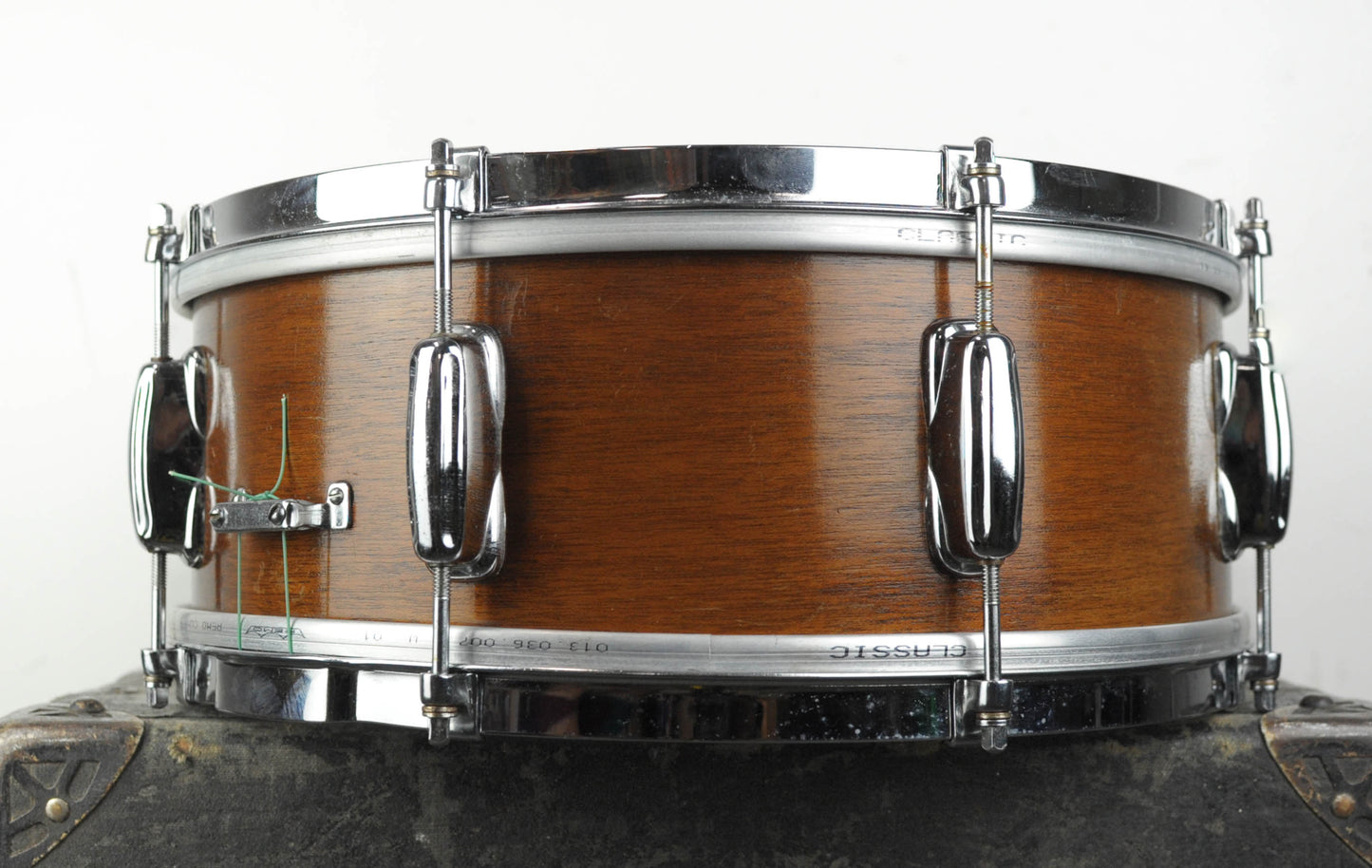 1950s Slingerland 5x14 Natural Student Radio King Snare Drum