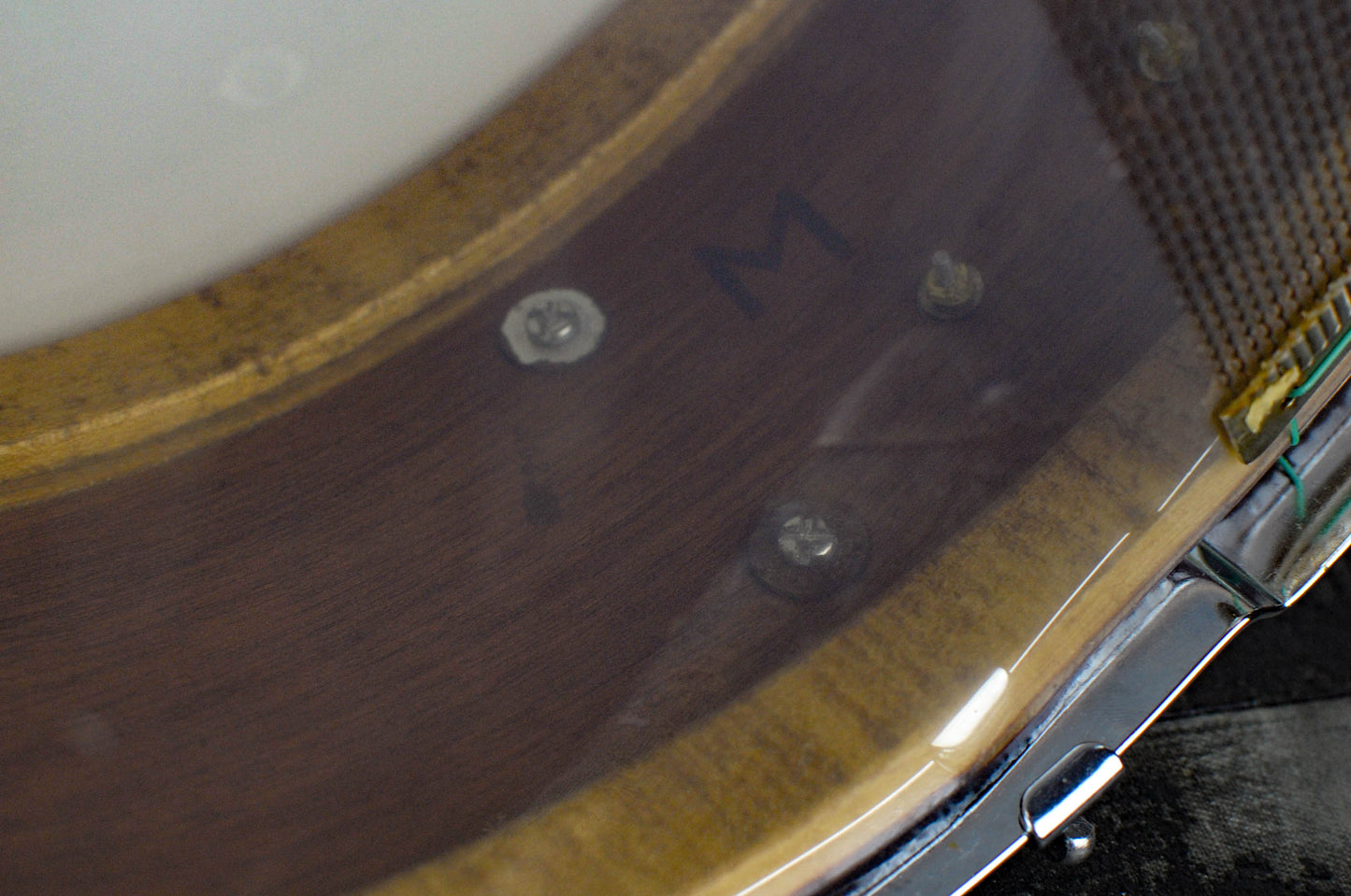1950s Slingerland 5x14 Natural Student Radio King Snare Drum