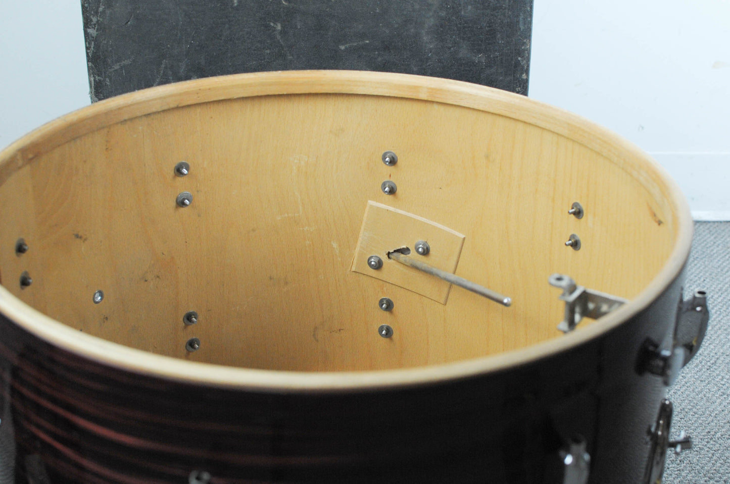 1960s Sonor "K-180" Red Marble Drum Set