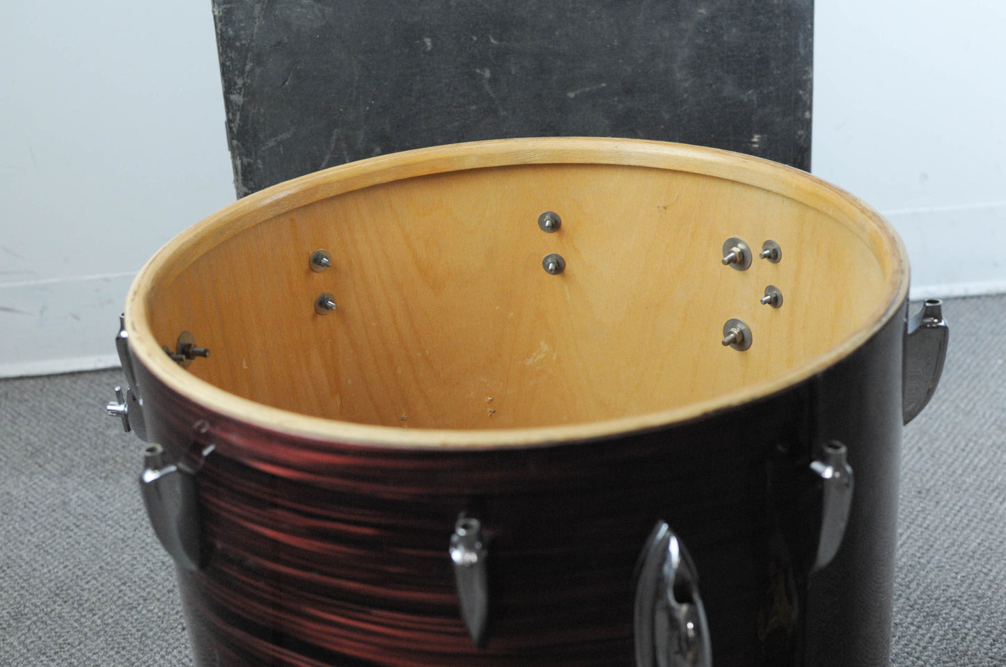 1960s Sonor "K-180" Red Marble Drum Set