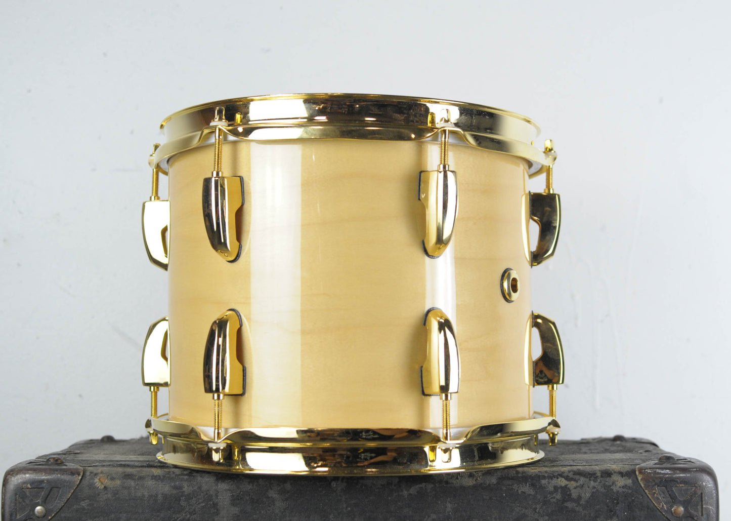 1990s Pearl Masters Custom 8x10 Natural Maple Tom