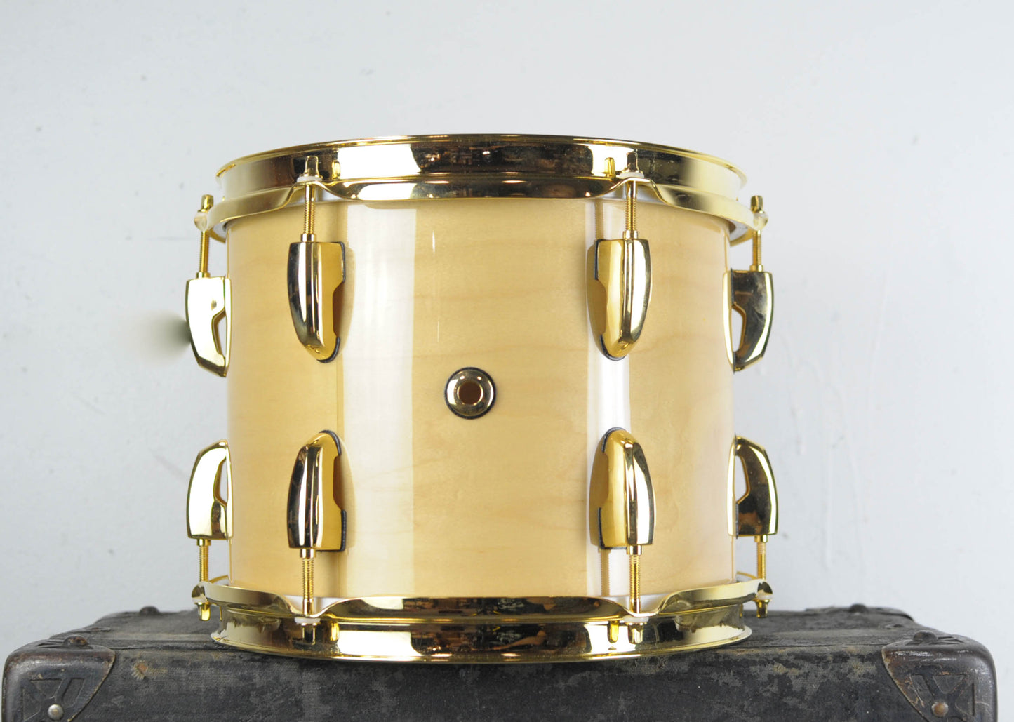 1990s Pearl Masters Custom 8x10 Natural Maple Tom