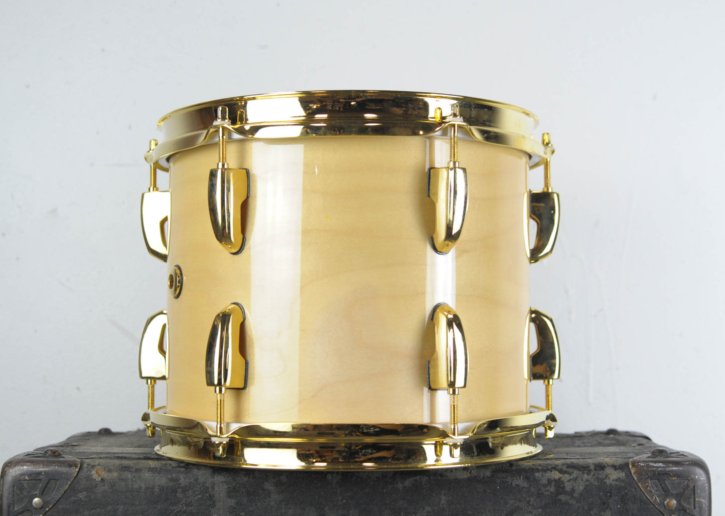 1990s Pearl Masters Custom 8x10 Natural Maple Tom