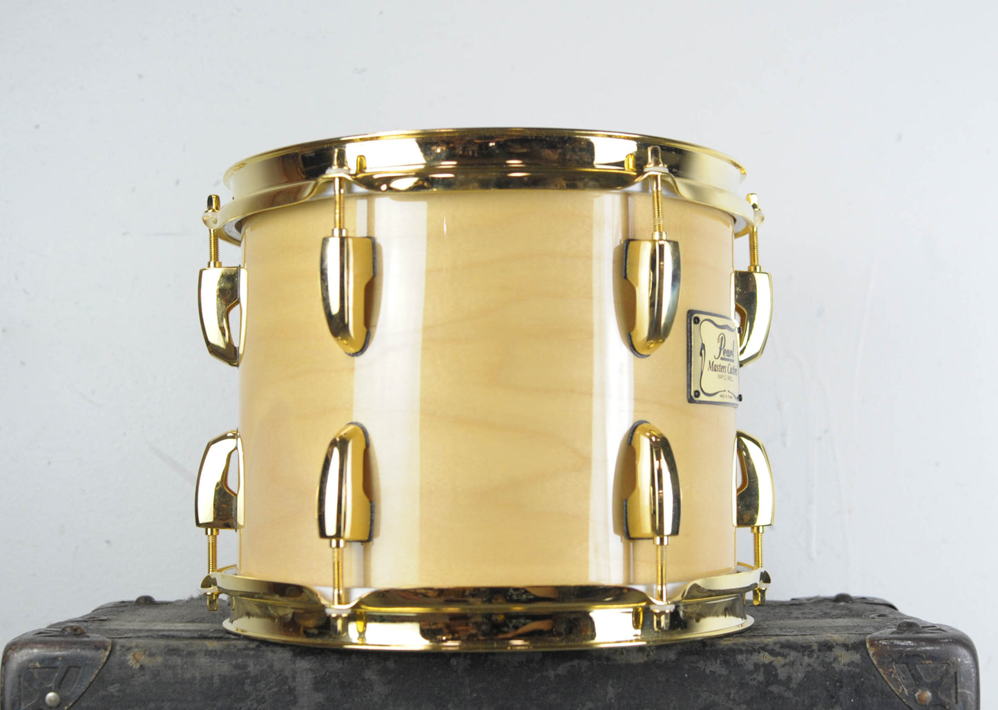 1990s Pearl Masters Custom 8x10 Natural Maple Tom