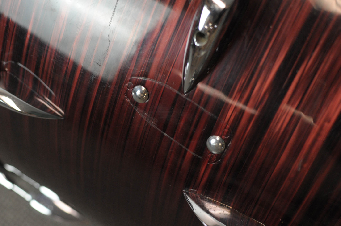 1960s Sonor "K-180" Red Marble Drum Set