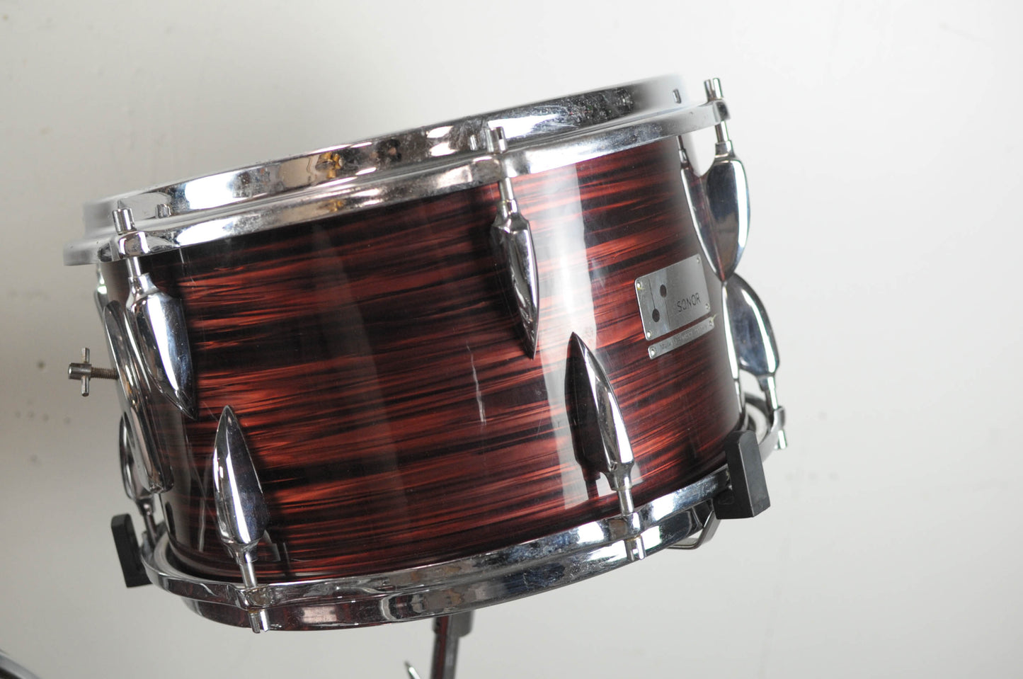 1960s Sonor "K-180" Red Marble Drum Set