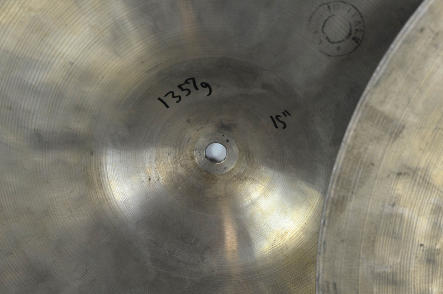 Vintage UFIP 15" Hi Hat Cymbals 1357g 1345g