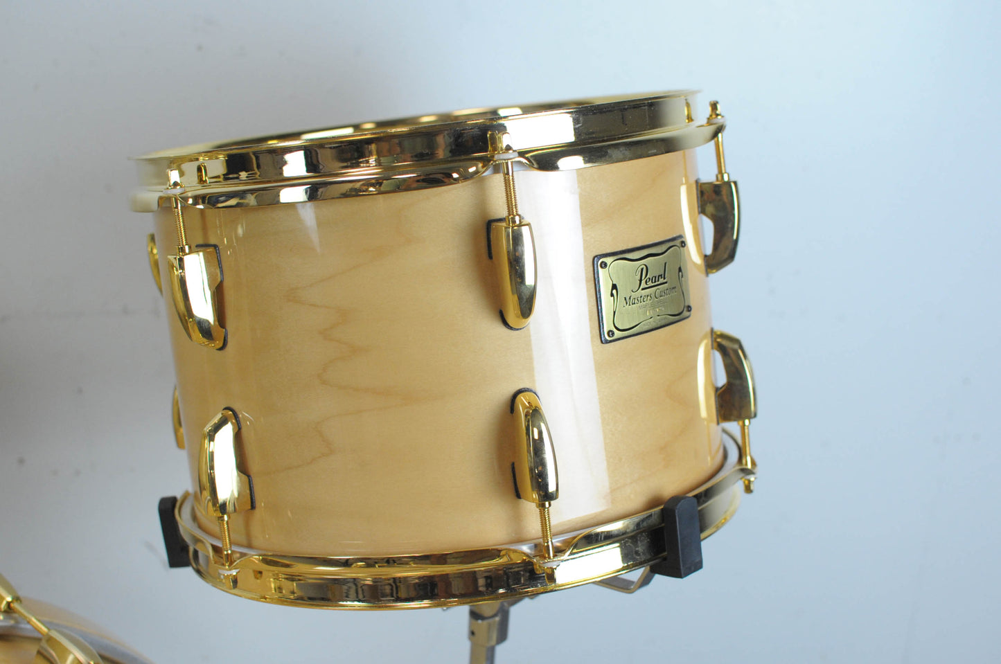 2000s Pearl Masters Custom Natural Maple Drum Set
