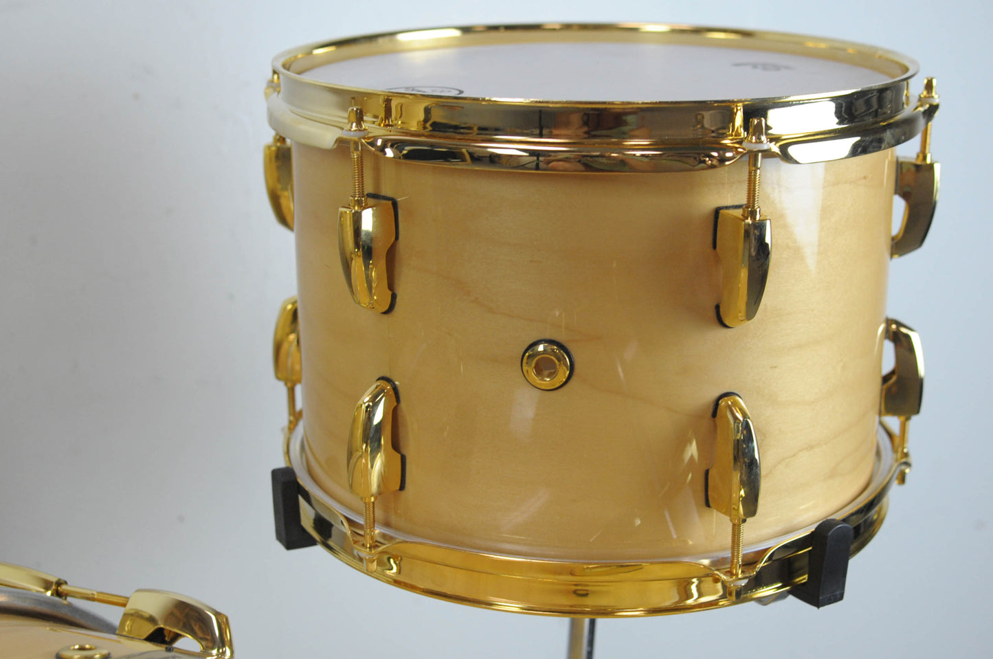2000s Pearl Masters Custom Natural Maple Drum Set