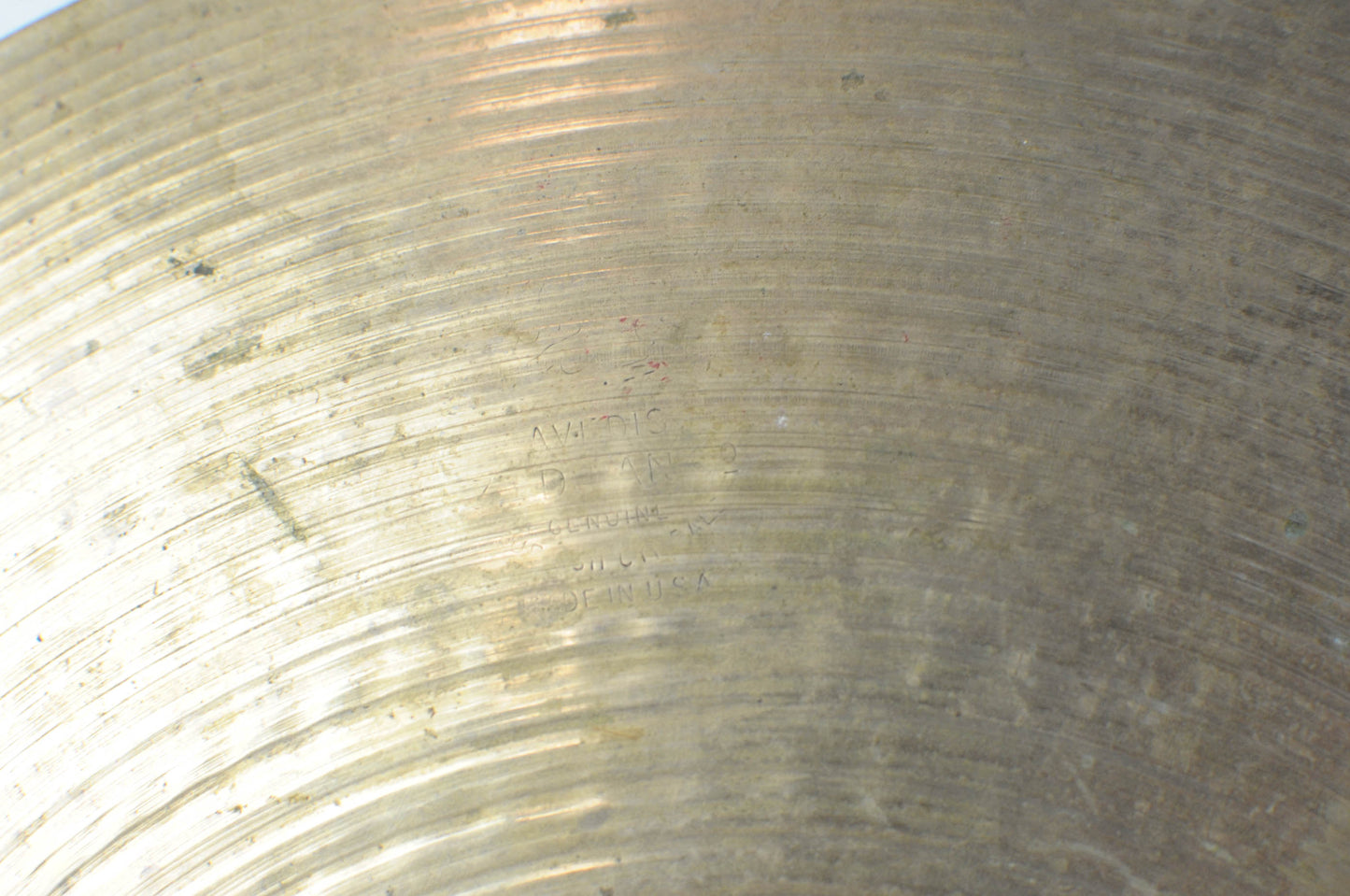 1970s Zildjian A 14" Brilliant Quick Beat Hi Hat Cymbals 1035g 1318g