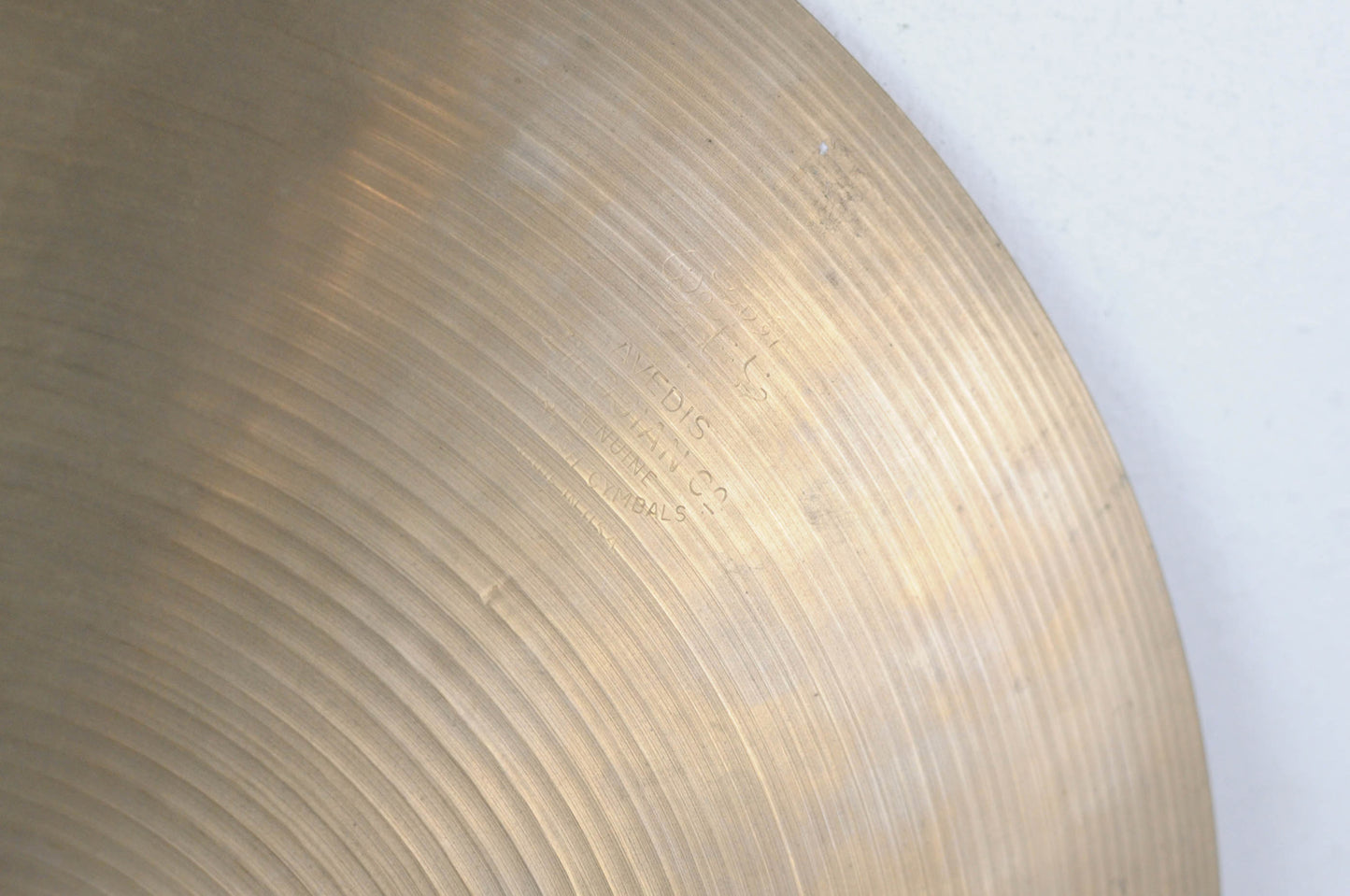 1960s Zildjian A 16" Crash Cymbal 1142g